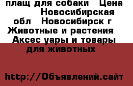  плащ для собаки › Цена ­ 350 - Новосибирская обл., Новосибирск г. Животные и растения » Аксесcуары и товары для животных   